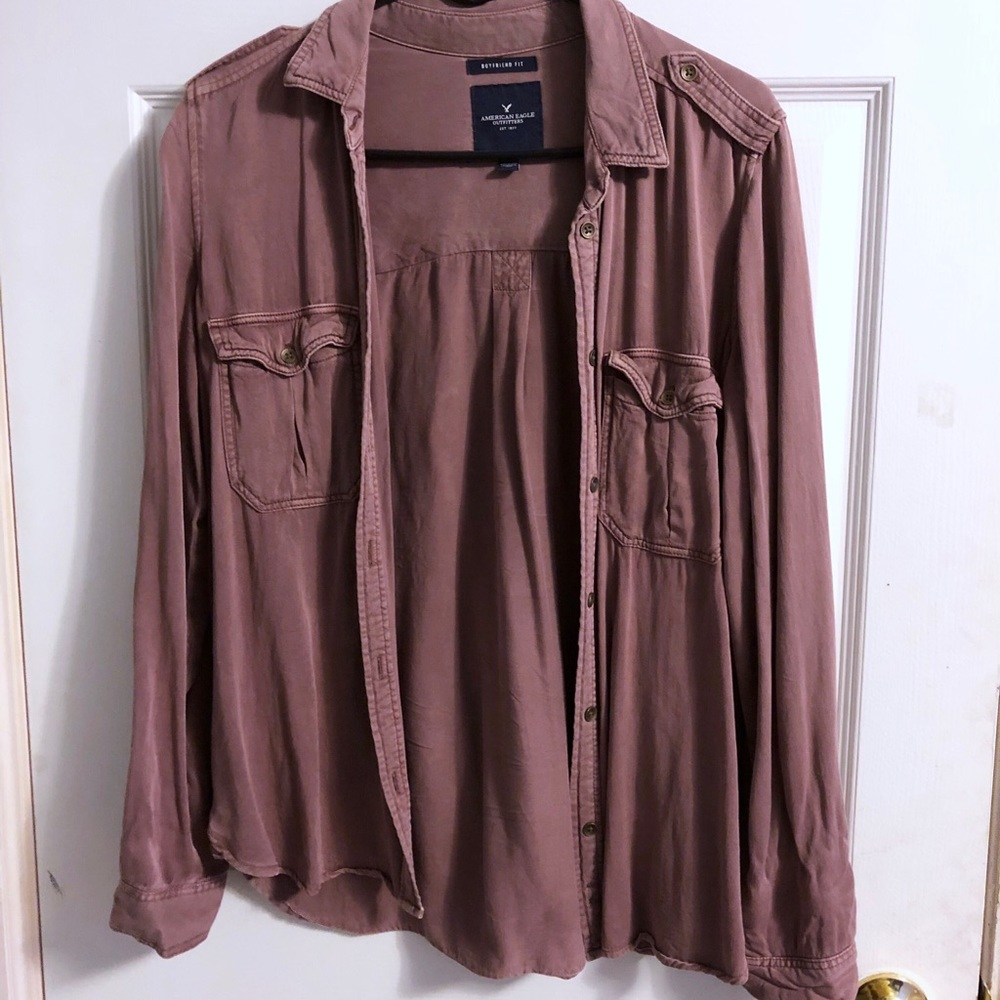 AE Faded Button Down